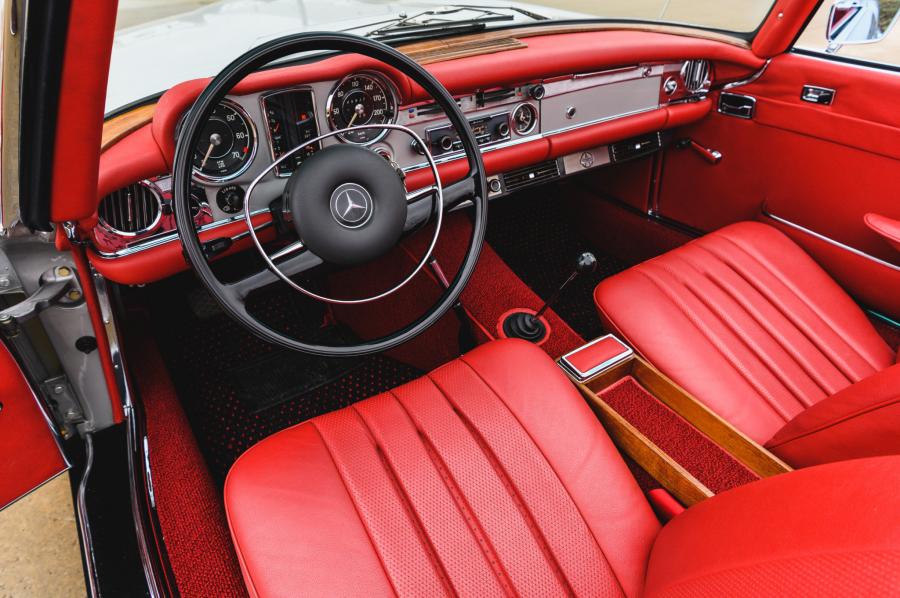 Торпедо Mercedes-Benz 280 SL (W113) 1969 года  (EU) (фото 69 из 141)